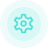 A cog icon