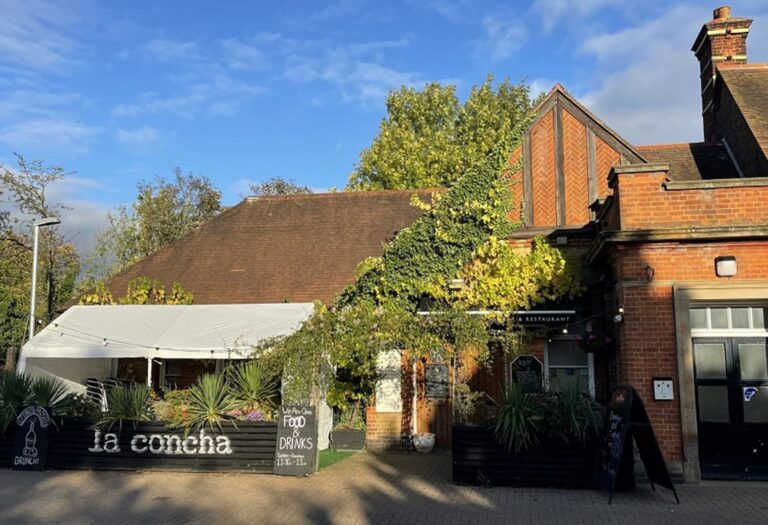 An external photo of a restaurant