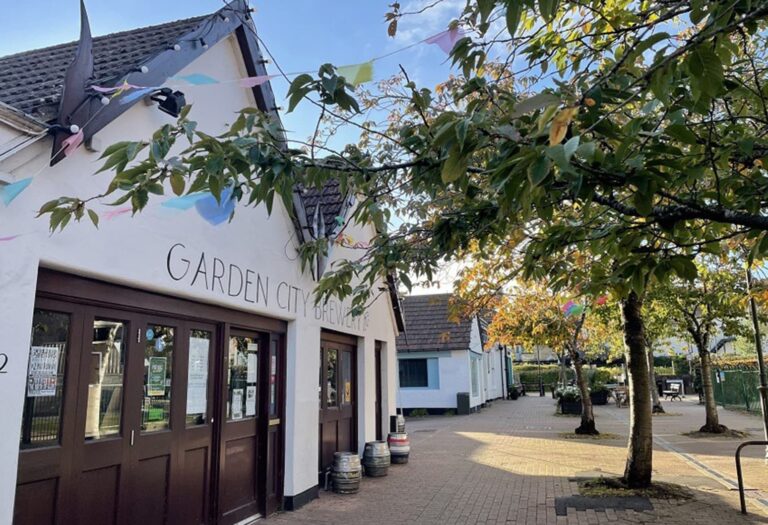 An external photo of a gardening centre