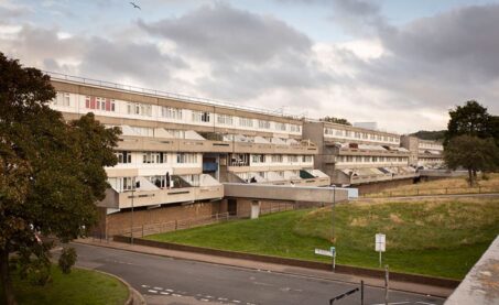 External photo of flats