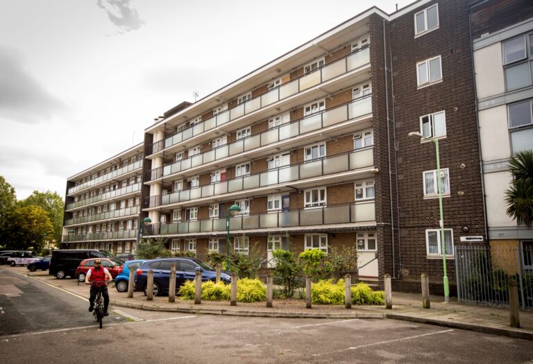 External view of Poplar flats