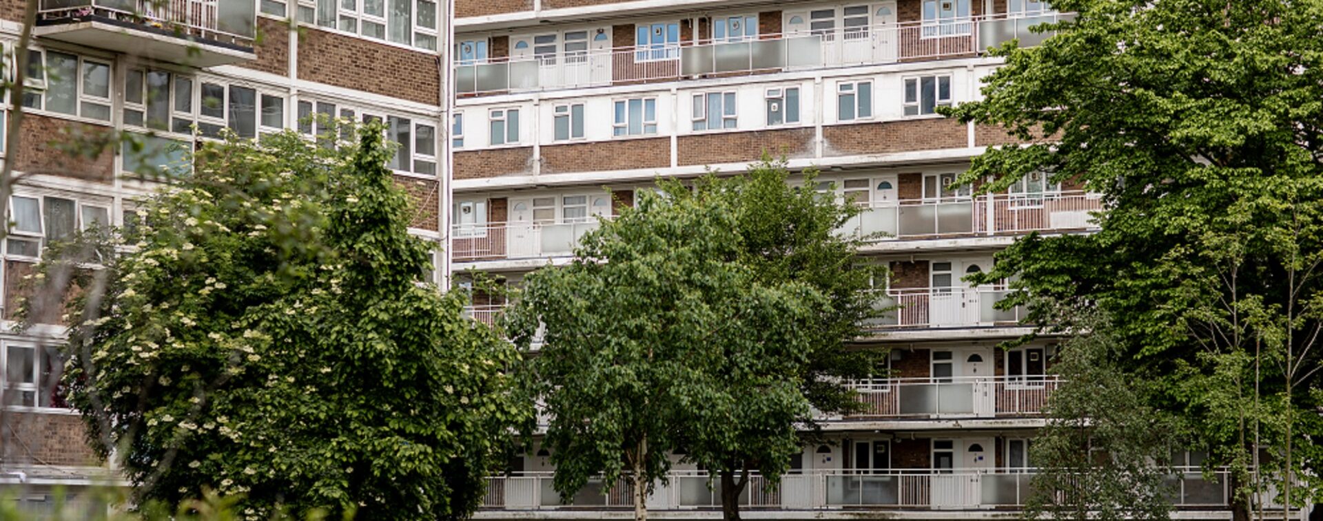 External view of Queen's Park flats