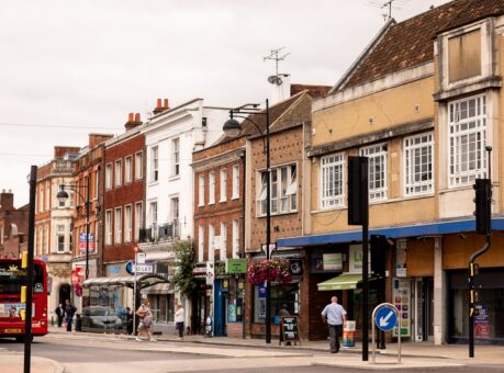 High street view