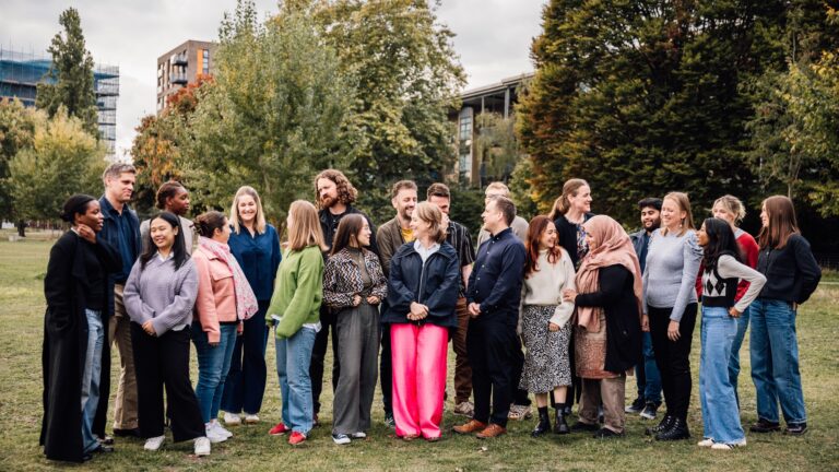 Our team, gathered together